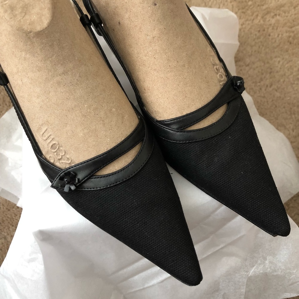 Black Anne Klein Heels